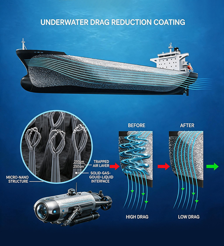 Drag Reduction Coating